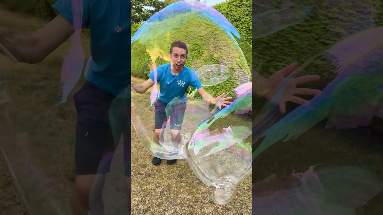 Tiny vs GIANT Bubbles!
