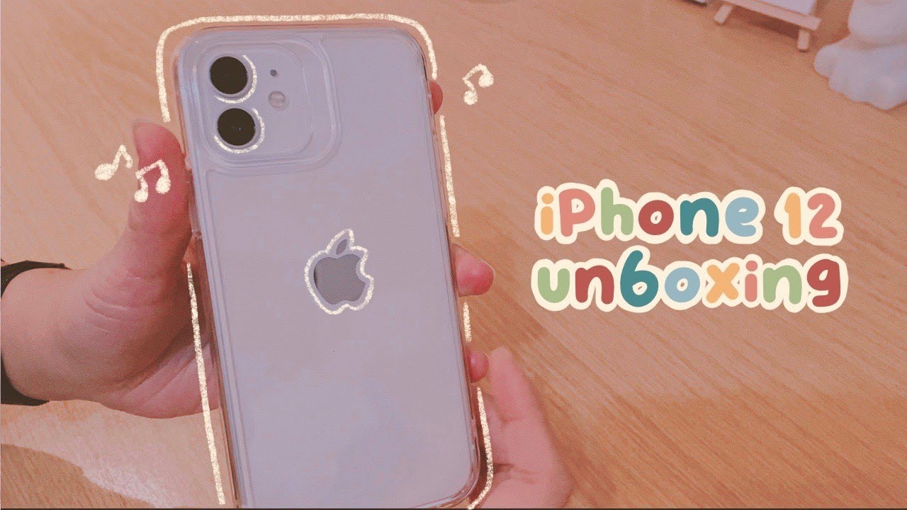 iPhone 12 Unboxing + Accessories 🍒