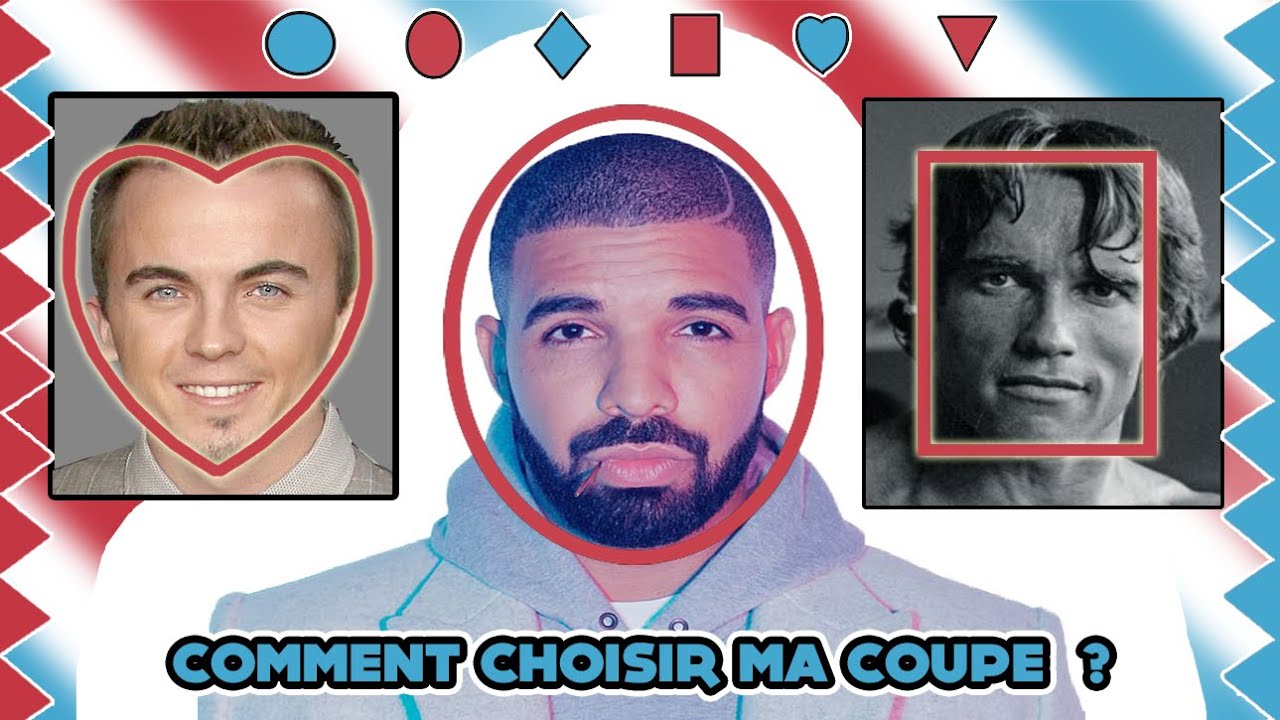 Comment choisir la MEILLEURE COIFFURE selon la forme de ton VISAGE - HOMME