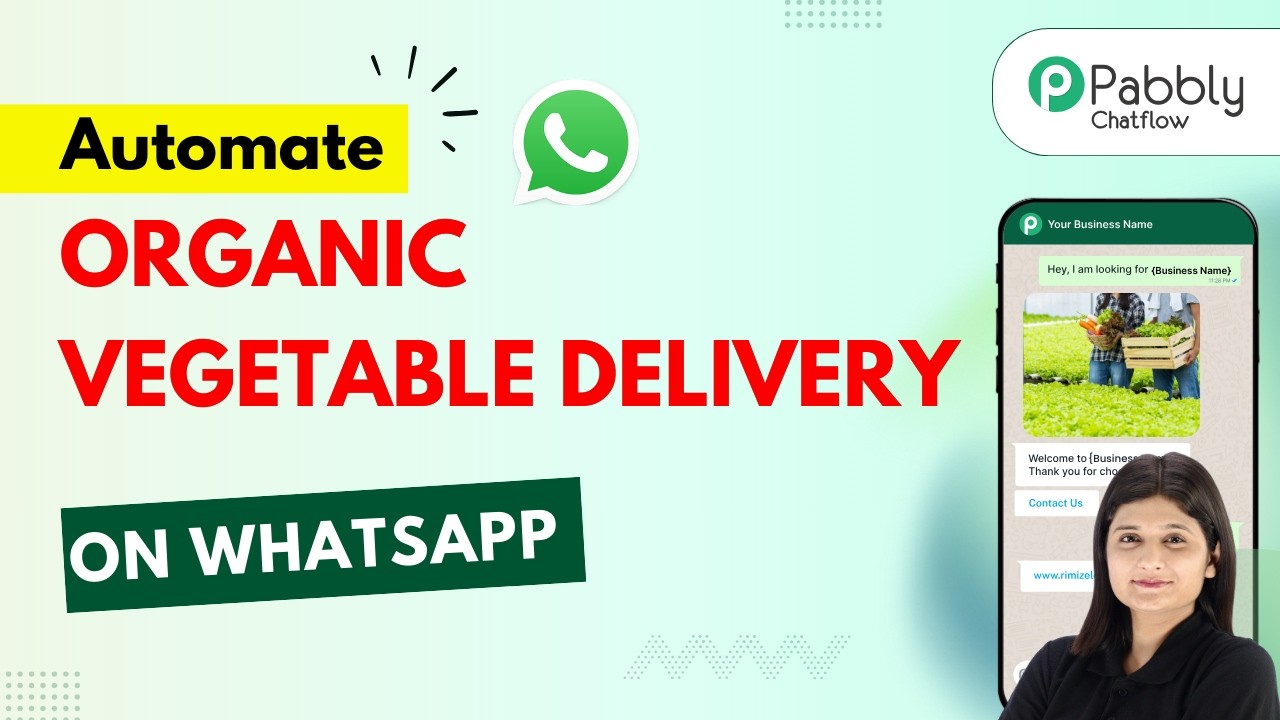 WhatsApp Chatbot for Organic Vegetable Delivery Business