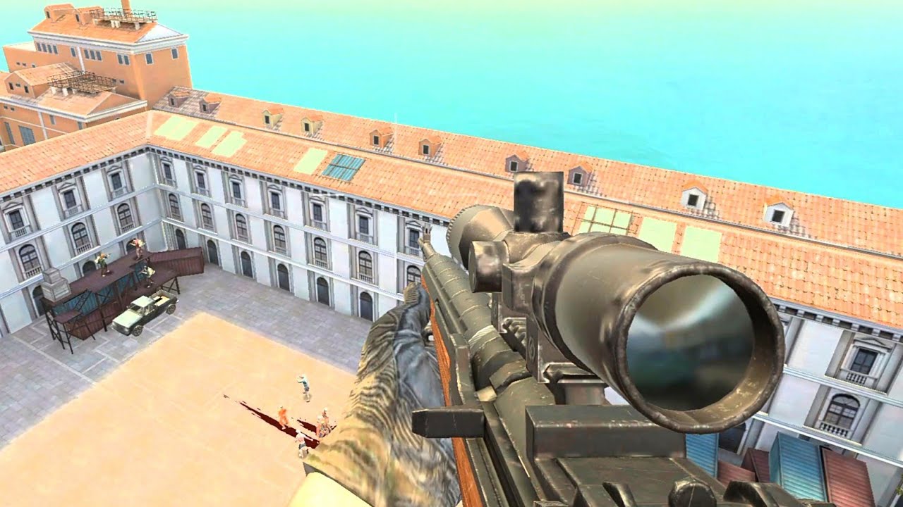 Sniper Zombie 3D game region 5 Venice Main Mission part 2