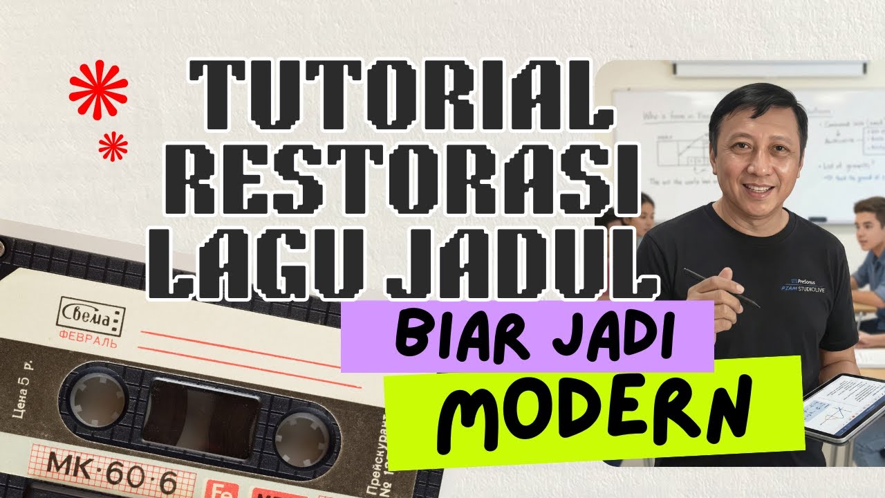 Mau RESTORASI LAGU JADUL Biar Kekinian & Modern? Studi Kasus Lagu ELFA SECIORIA & IWAN WIRADZ !