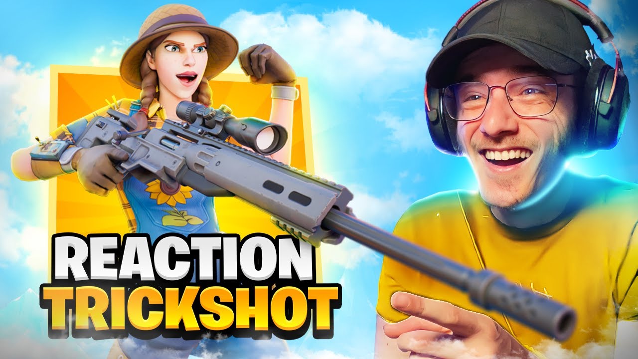 Je RÉAGIS a VOS MEILLEURS TRICKSHOTS sur FORTNITE en 2024 !