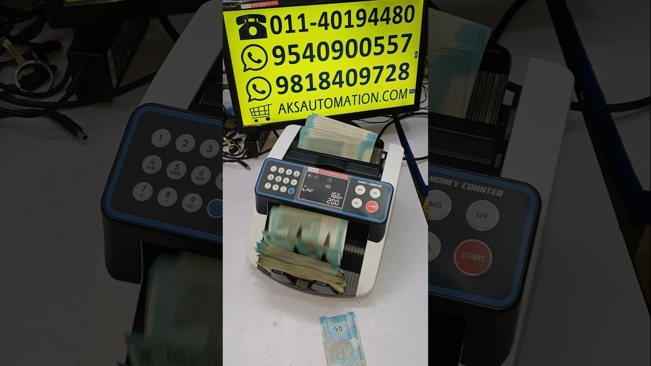 Cheapest Machine with Semi-Value Counting? Low-Cost Cash Counter Price in India ✨ #shorts #trending