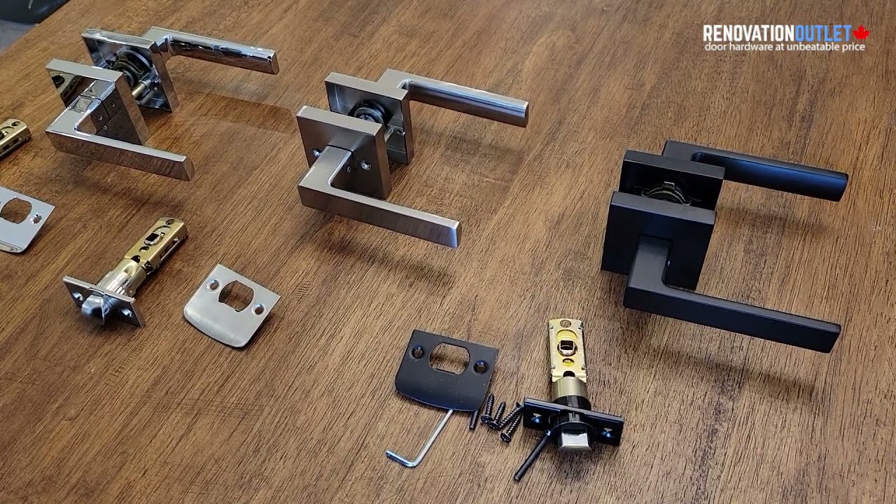 Modern Square Door Handle 