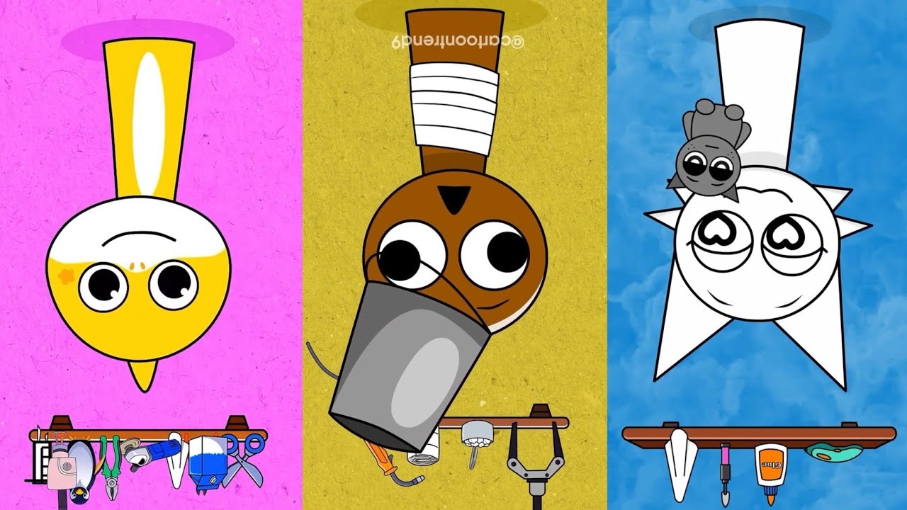 Sprunki Incredibox HELP Tiles cartoon mega