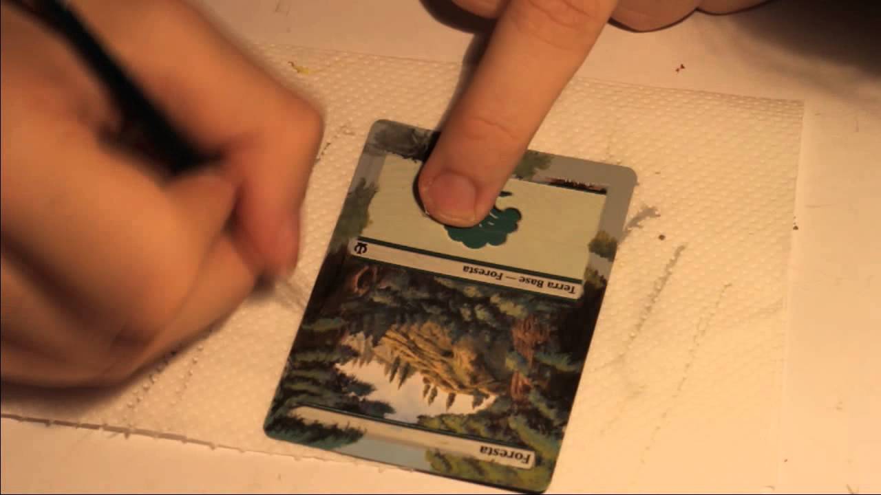 MTG Altered Art - Forest by AllTimeWonders - Commission