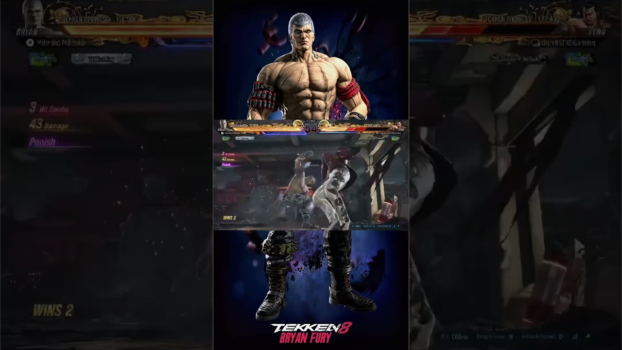 Taunt Heat Smash is here to stay! #bryanfury #tekken8