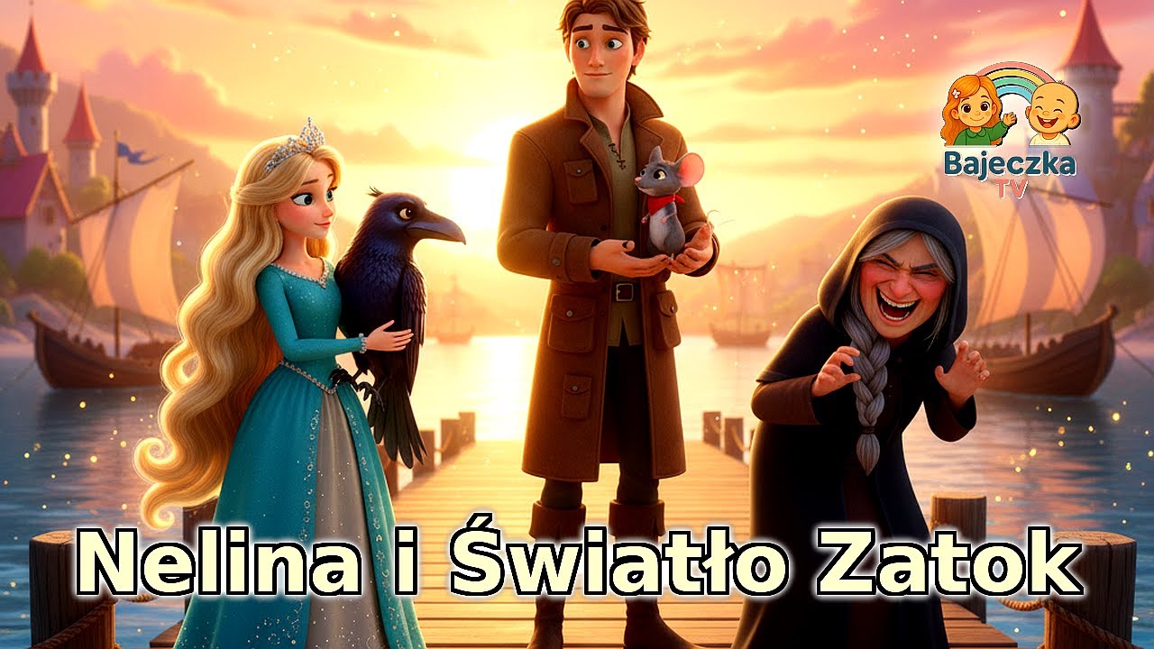 🌊 Nelina i światło zatok ✨🌌 | Bajeczka TV