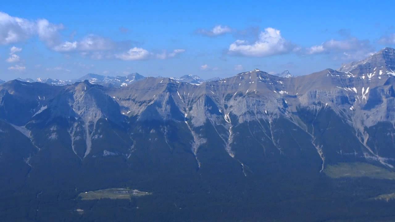 Squaw's Tit , overlook Canmore town