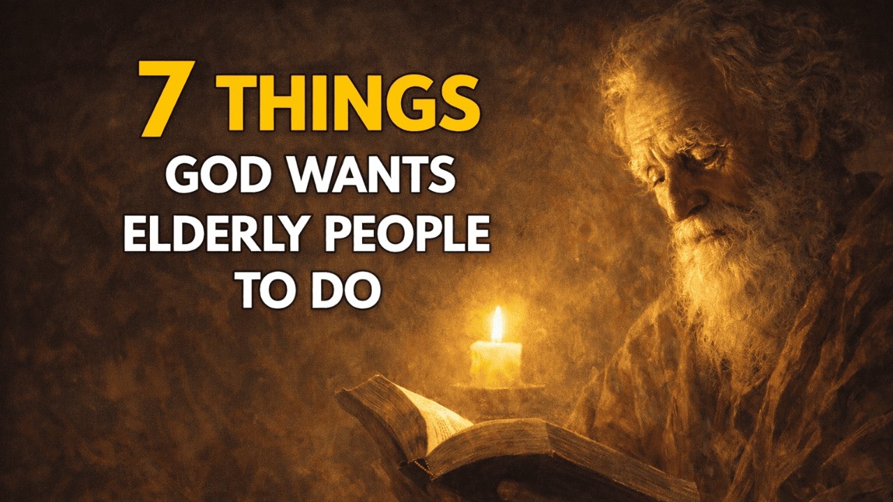 7 Things God Wants Elderly People to Do: This Is Why You're Still Alive | Biblical Wisdom