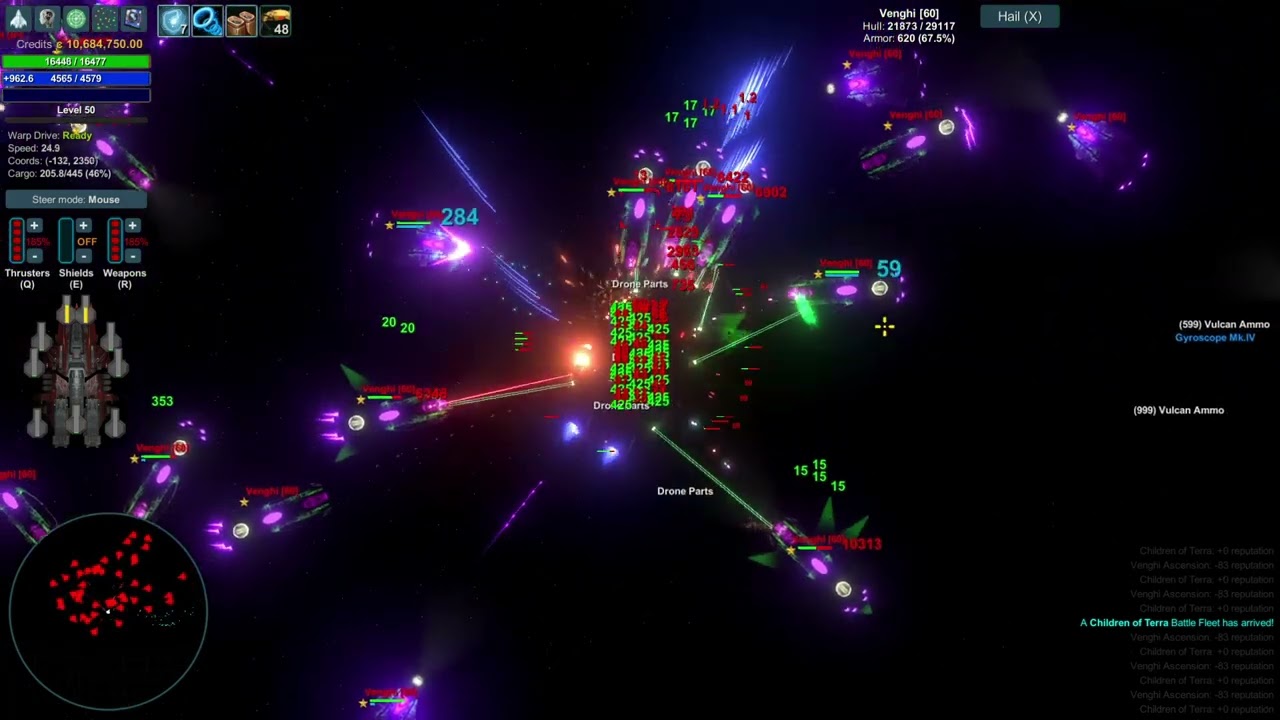 Star Valor: Cerberus vs Venghi