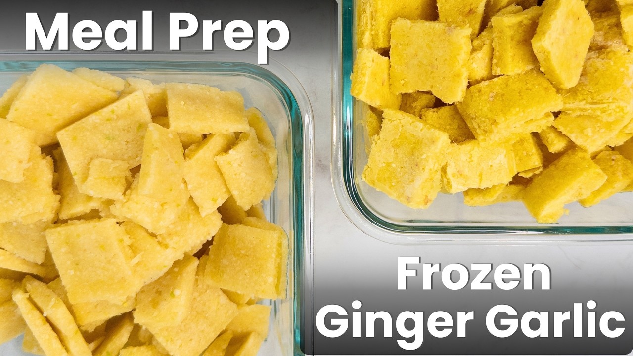 Save Hours Every Week With This Ginger Garlic Freezer Hack