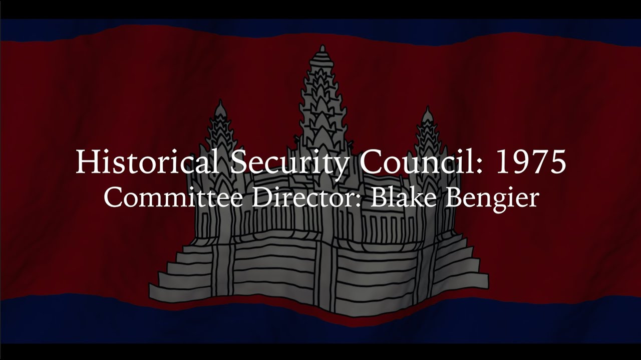 LCM Model UN Conference, October 27, 2018 @Stanford | Cambodia 1975