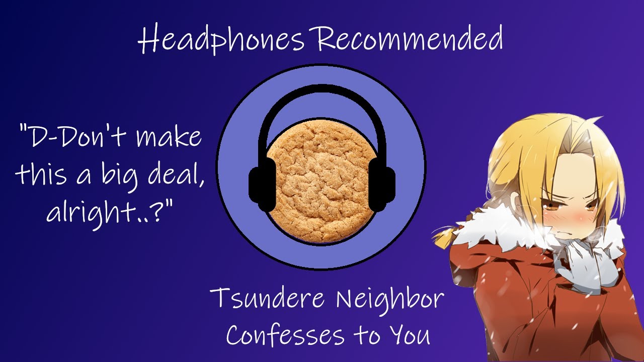 Tsundere Neighbor Confesses to You ASMR (Gender Neutral)(M4A)(Confession)