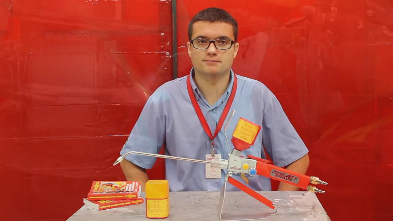 Metalização com SuperJet Eutalloy e TungTec