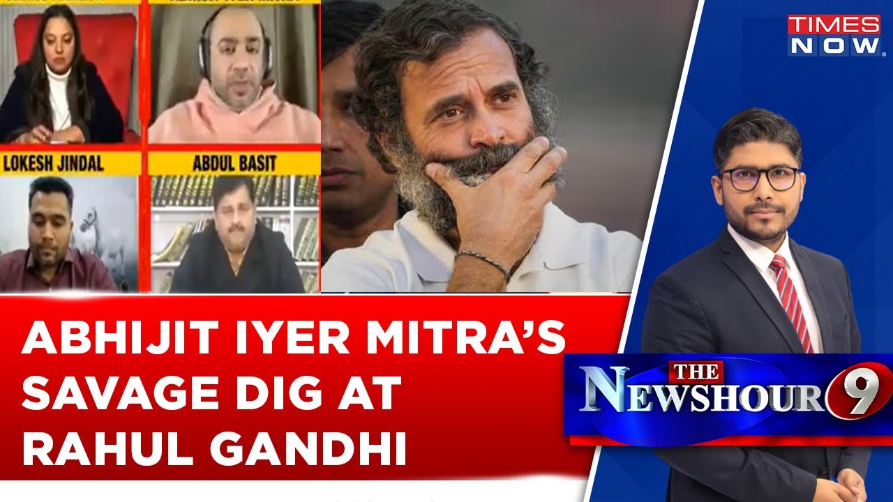 Abhijit Iyer Mitra Takes A Savage Dig At Rahul Gandhi, Says 'PM Is Lucky To Have Him In Opposition'