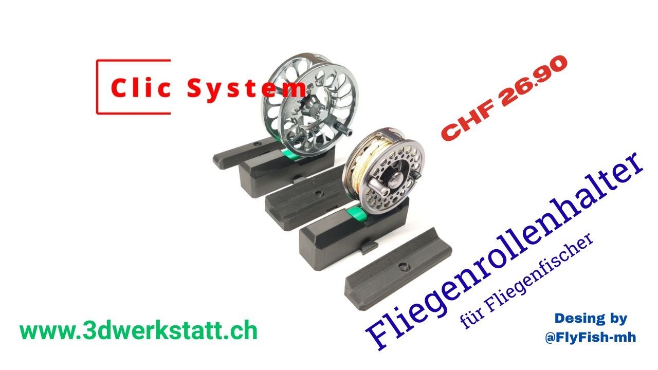 Der Rollenhalter für Fliegenfischer ein Werkzeug auf das kein Fliegenfischer verzichten kann