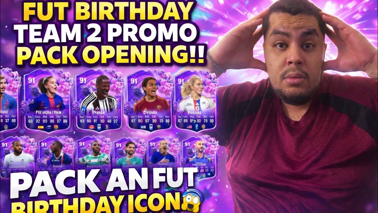 ОТКРЫТИЕ ПРОМО-ПАКА FUT BIRTHDAY TEAM 2!!! МНЕ ВЫПАЛА ИКОНКА FUT BIRTHDAY😱🥳! FC26 RTG #fc26 #rtg