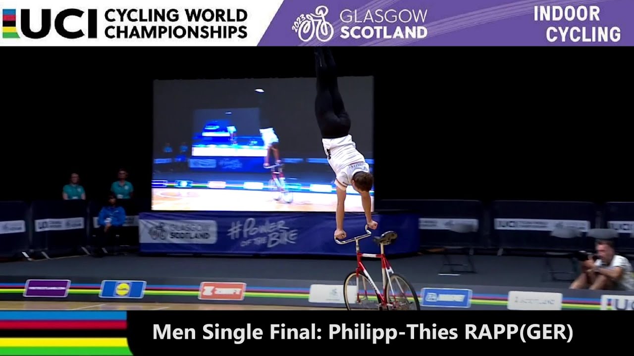 2023 UCI World Championships: 101 Men Single Final: Philipp-Thies RAPP(GER)