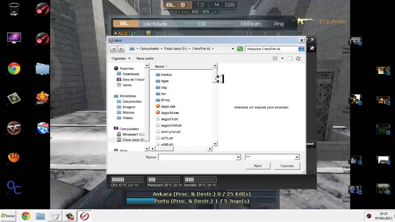Aumentando FPS no Crossfire AL [ INFAL&Iacute;VEL ]