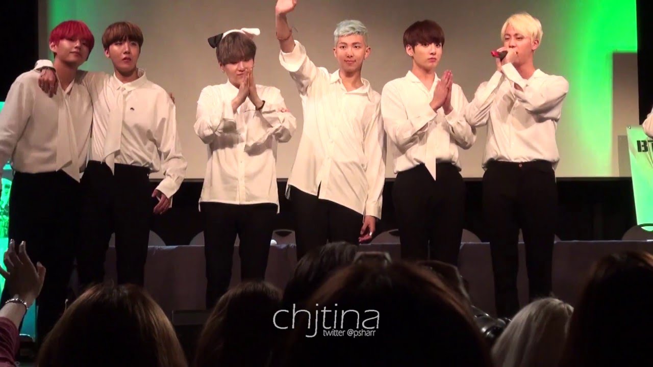 160512 방탄소년단 목동 팬싸 - 엔딩