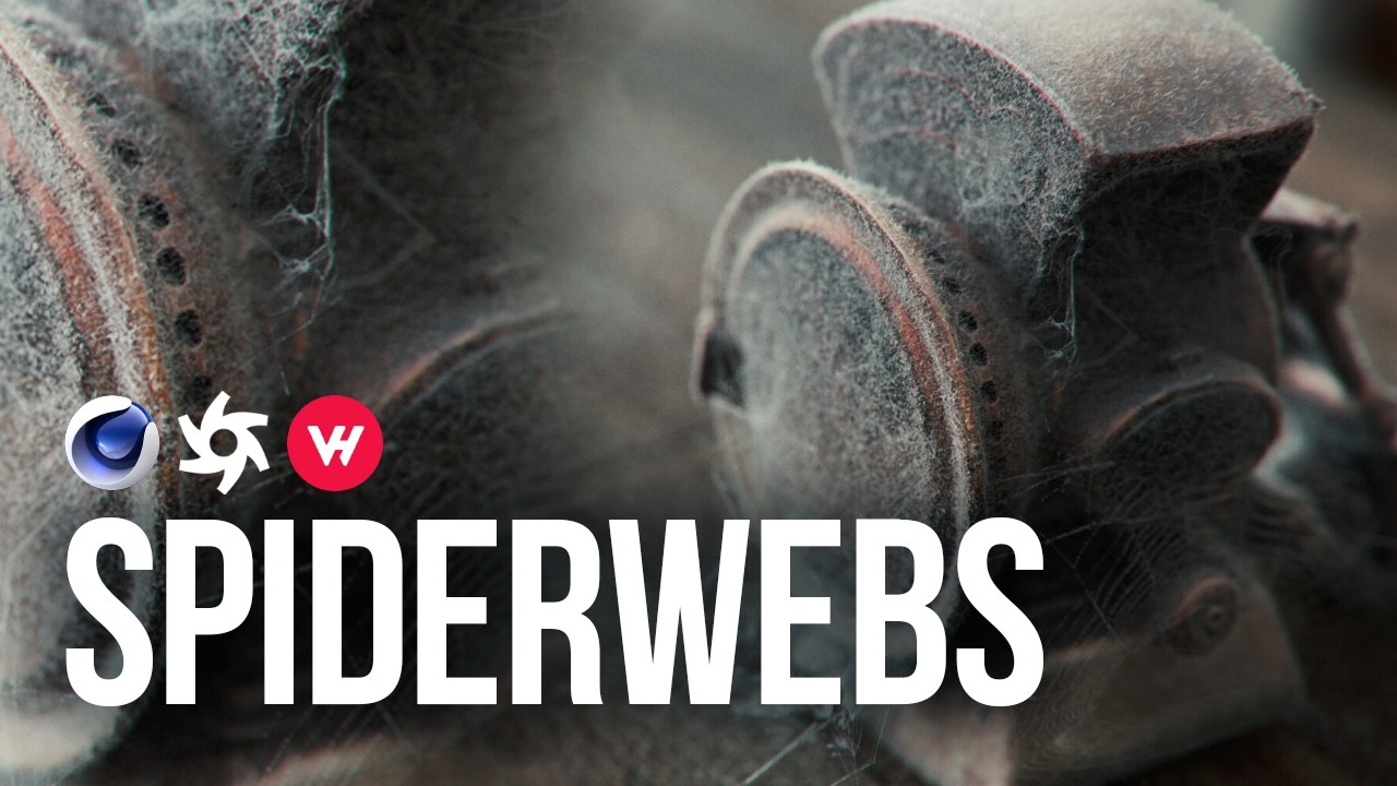 Dust & Spiderwebs in Cinema 4D & Octane Render  | VFXHUT