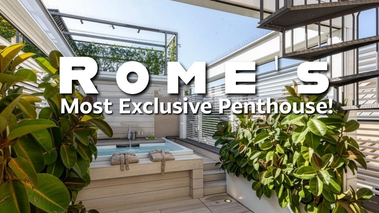 Exclusive Penthouse &ndash; Via del Corso, Rome 🇮🇹 | Luxury Living in the Heart of the Eternal City