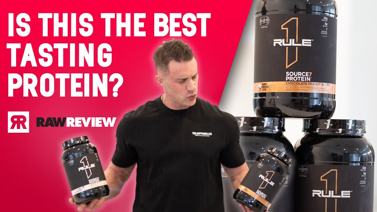 It Tastes Like McDonald's Soft Serve 🍦 Rule 1 Source7 Protein Raw Review