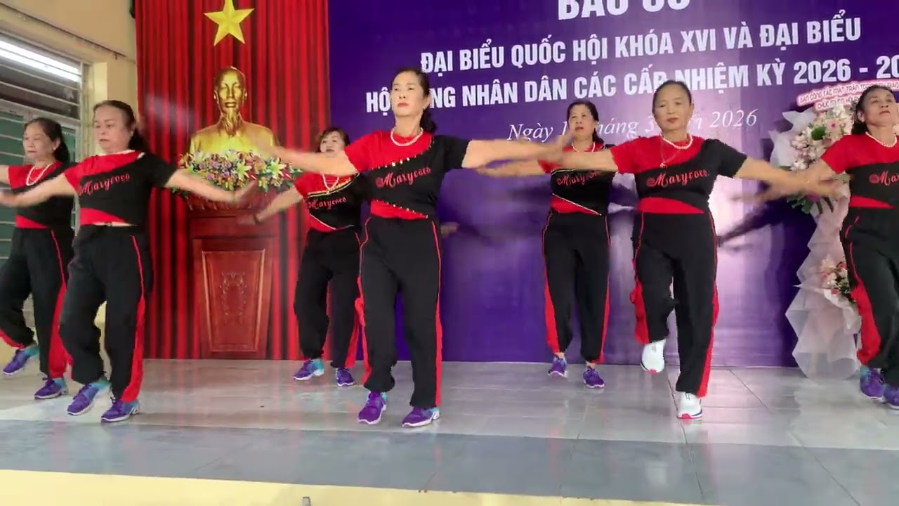 Nhóm nhảy Tân an nhảy suhfle nhạc nga