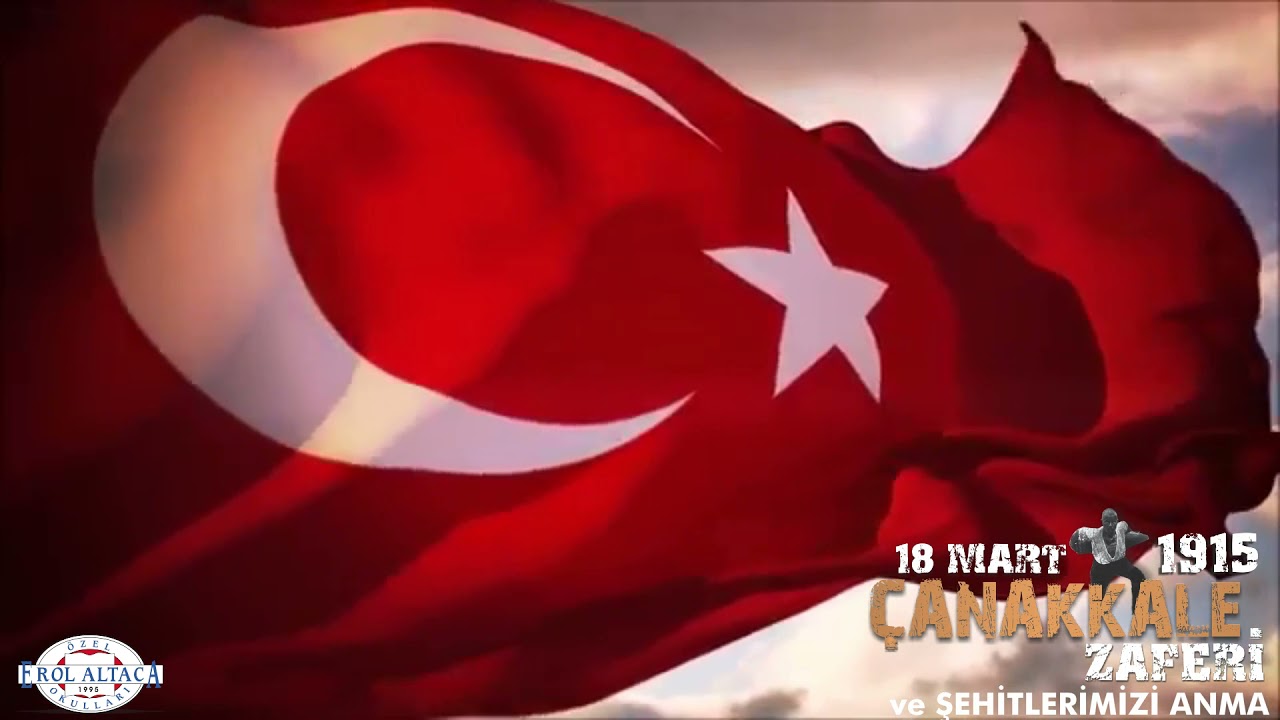 18 Mart Saygı Duruşu ve İstiklal Marşı