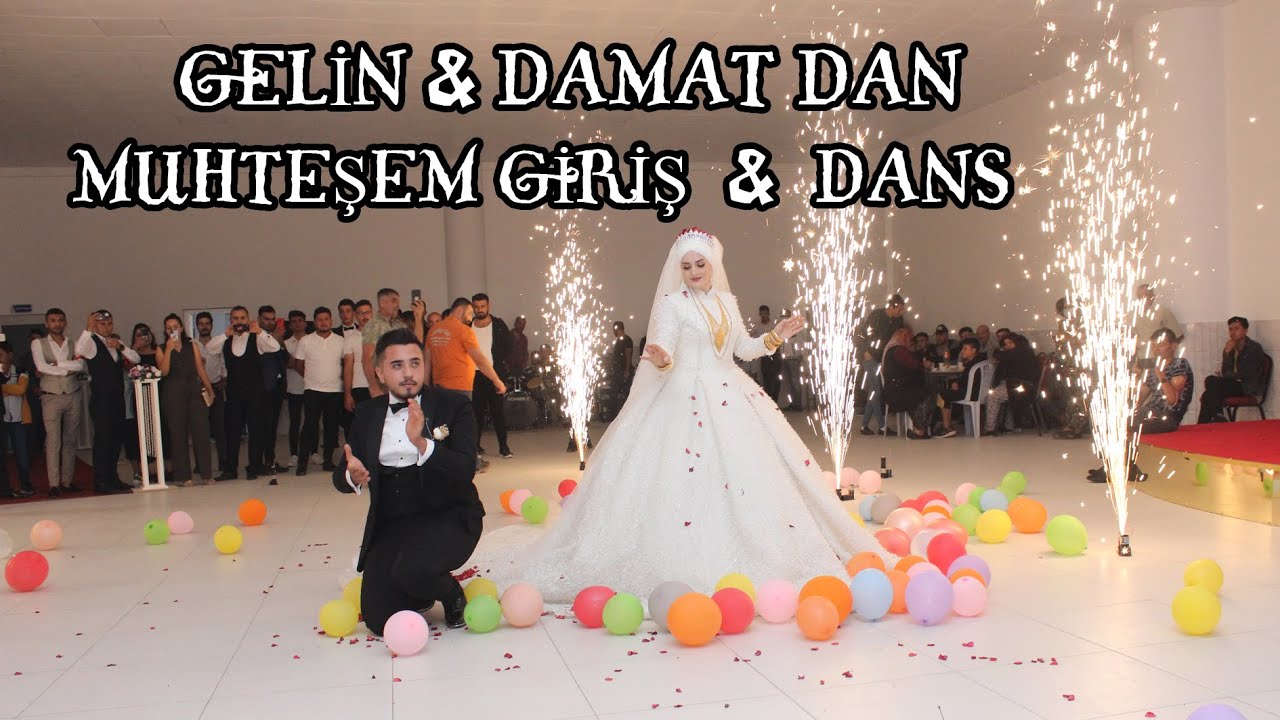 Birbirine AŞKLA Bakan Güzel Çiftimiz Muhteşem GİRİŞ & DANS Farkı bizimle yaşayın...📸👍 FOTO TEMİZ