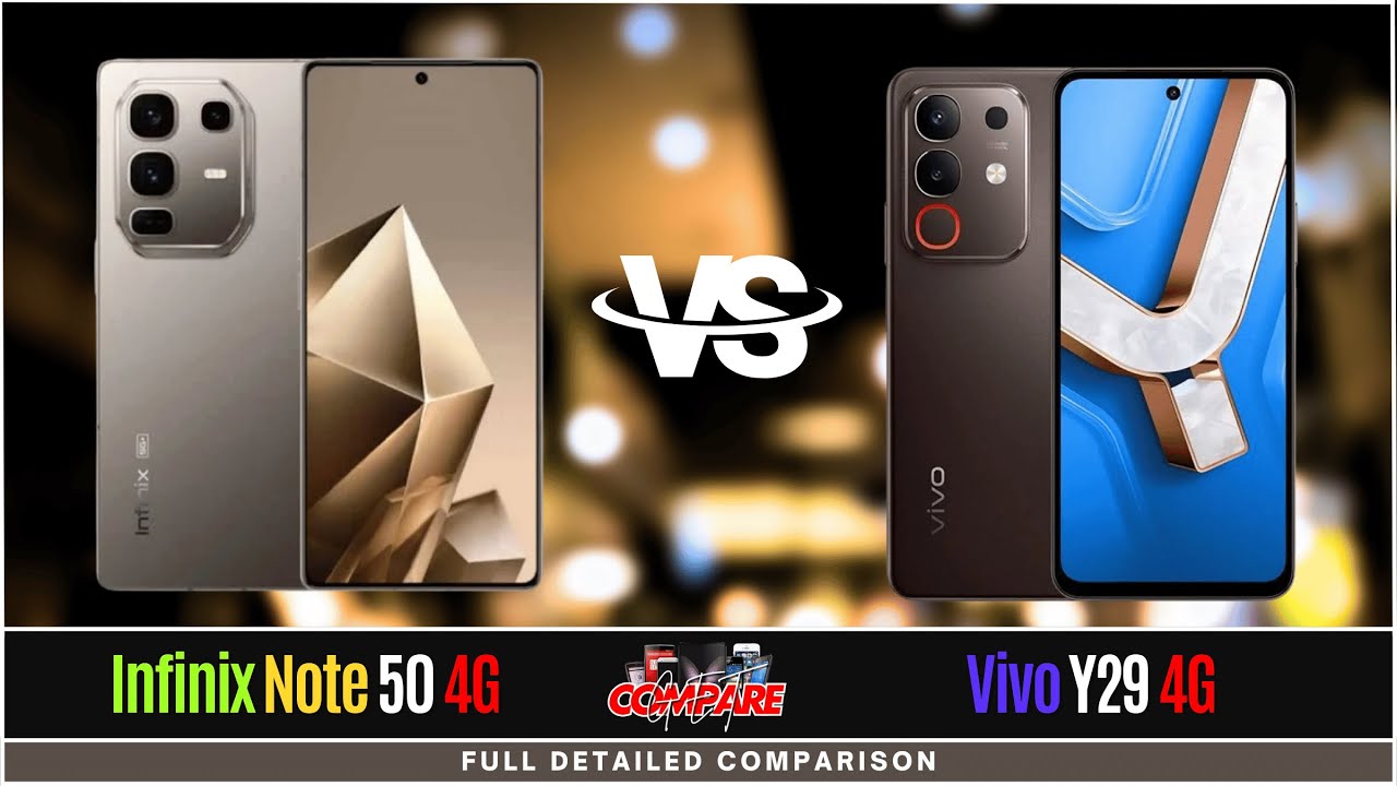 Vivo Y29 vs Infinix Note 50 | Detailed Comparison | 6500mAh vs Smooth Performance – Tough Choice!