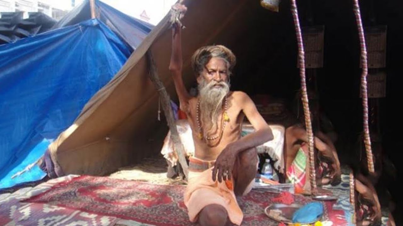 Kumbh Mela Sadhu's One hand Up Since 43 Years | Cyclone Tauktae