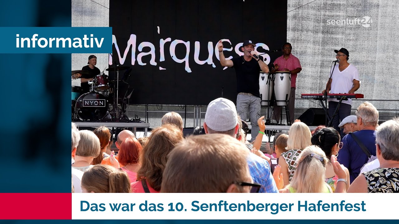 10. Senftenberger Hafenfest - Das waren die Highlights | Zuhause in Brandenburg