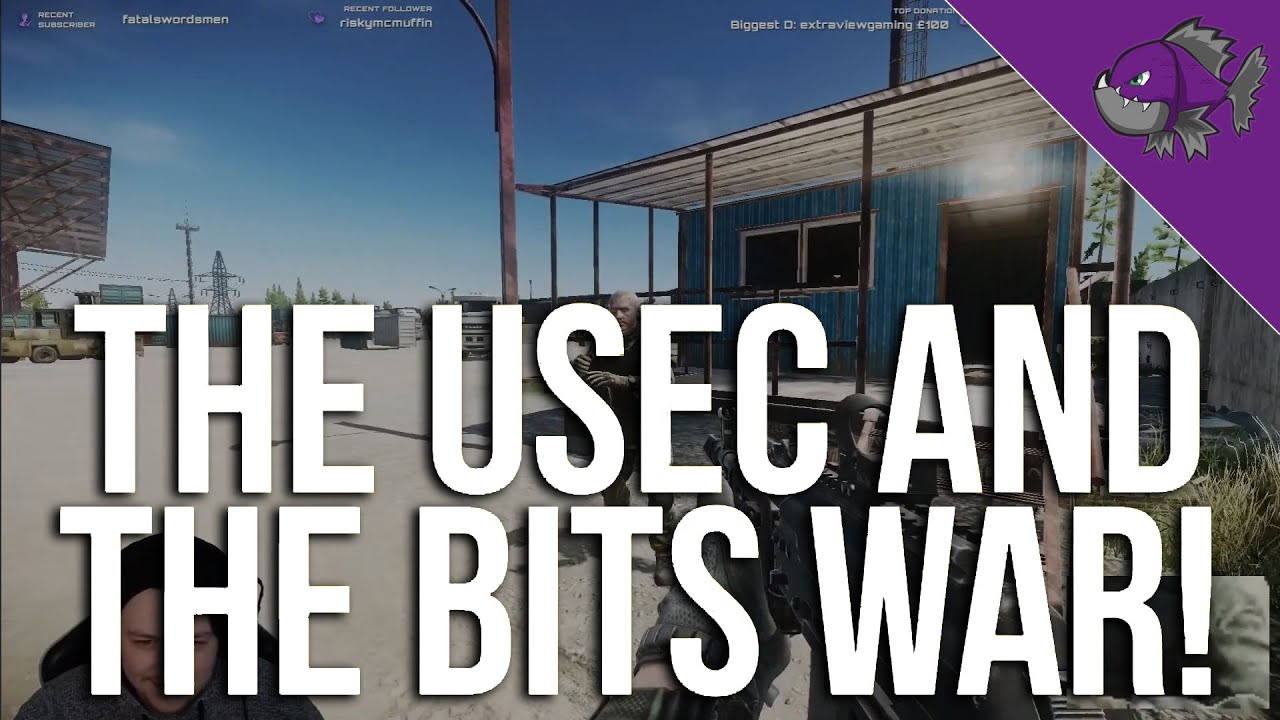 The USEC And The Bits War! - Stream Highlights - Escape From Tarkov