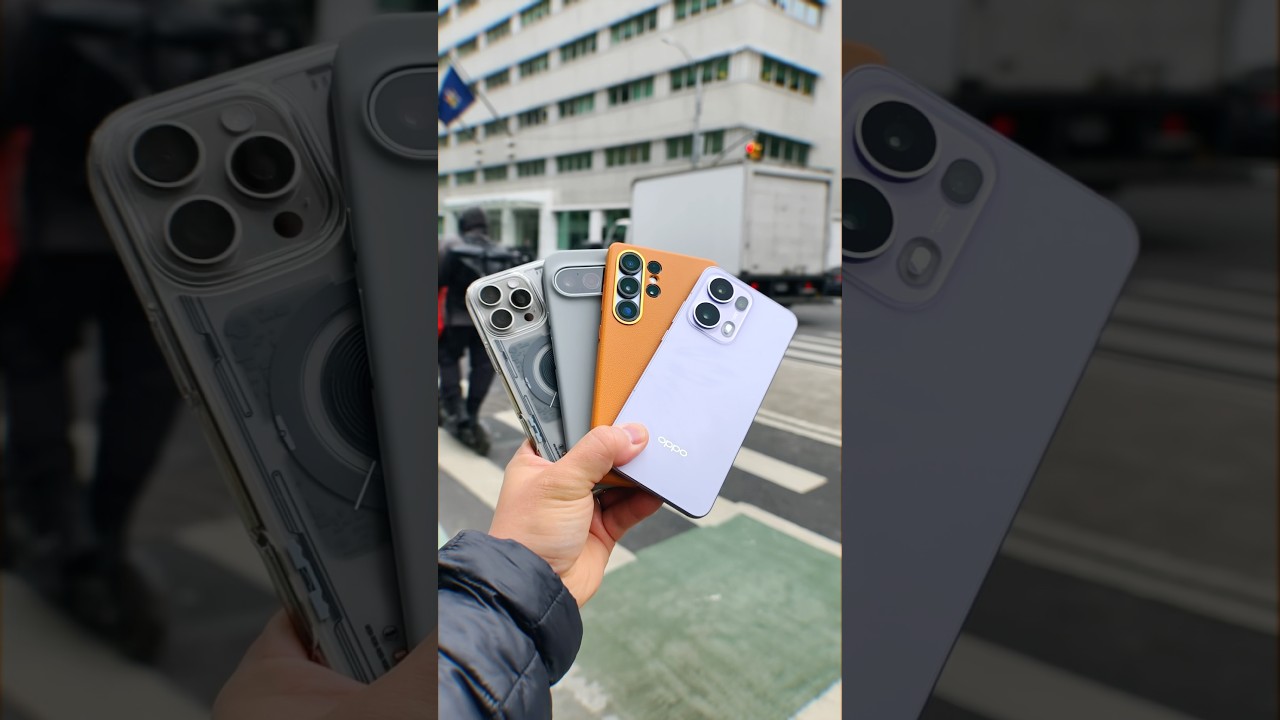 OPPO vs Samsung vs Apple vs Google Photo Unblur Camera Test