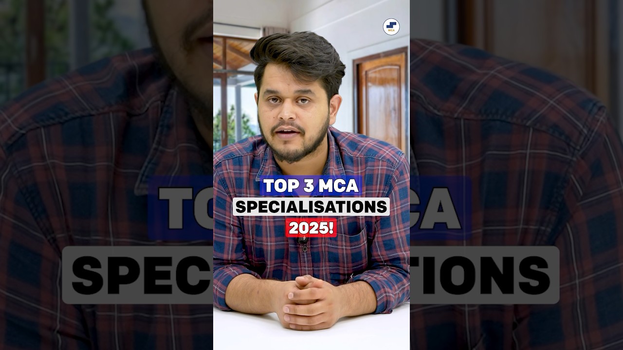 💥3 Best MCA Specializations 2025🤩High Paying MCA Jobs🌟MCA 2025! #shorts #mca #mcacourse #mcastudents