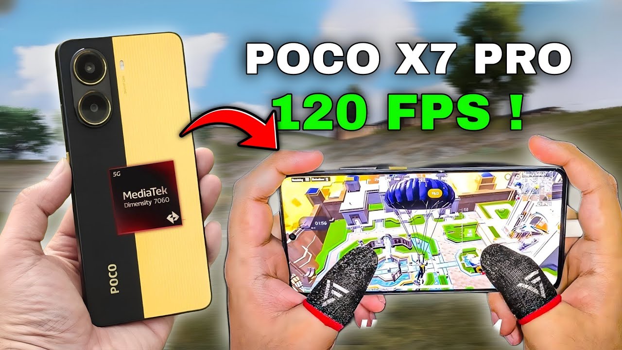 Poco X7 Pro 120 Fps Bgmi Test & Review 90 FPS Stuck Problem Solution⚡ | Poco X7 Pro Bgmi Test🤯