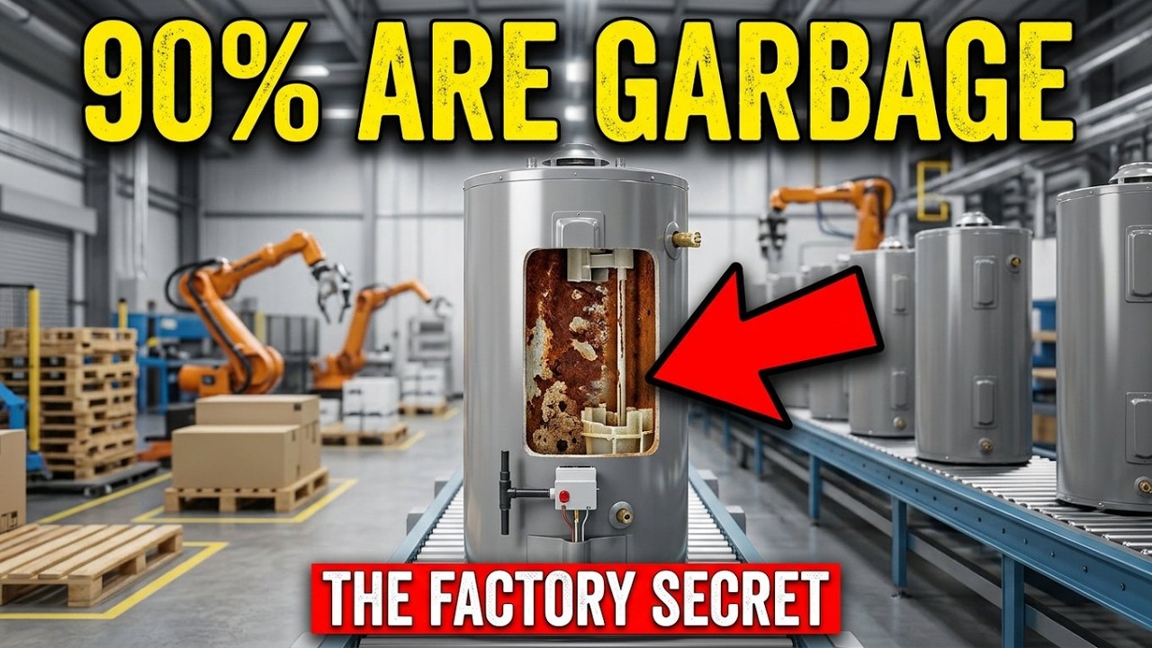 Why 90% Of New Water Heater Are Garbage (The Factory Secret)