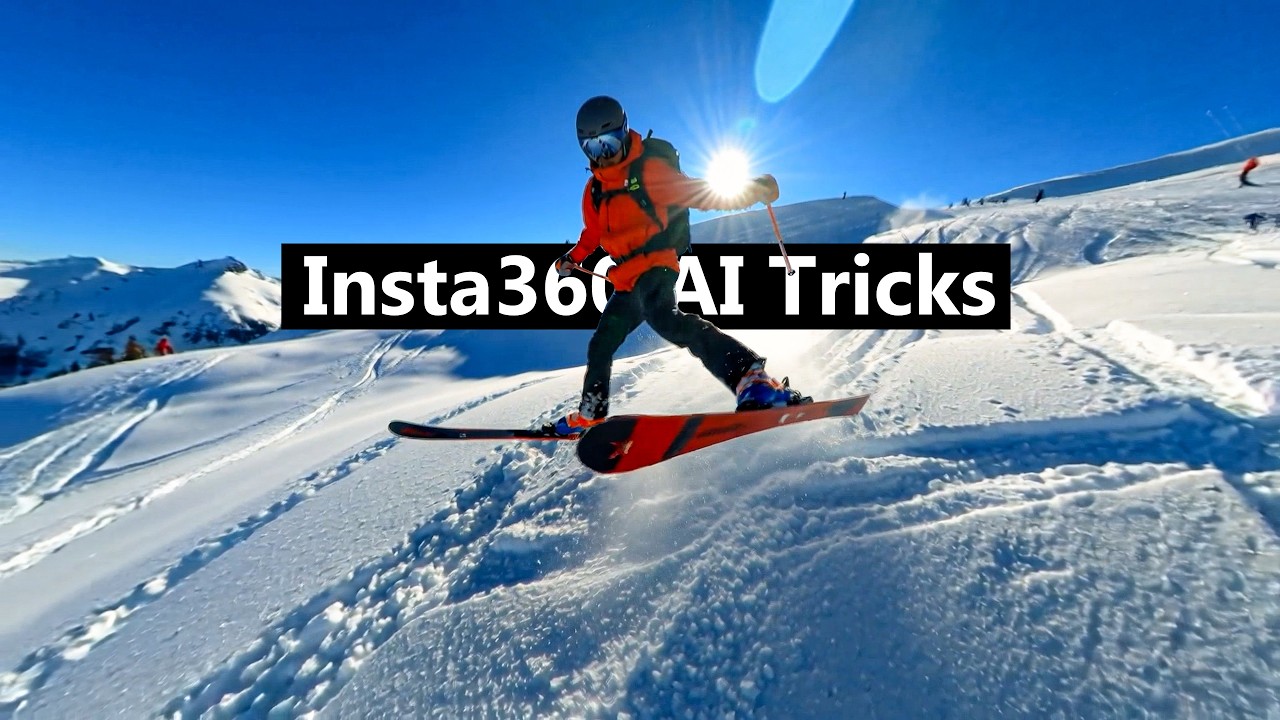 6 ПОТРЯСАЮЩИХ трюков с использованием искусственного интеллекта в Insta360 X5!