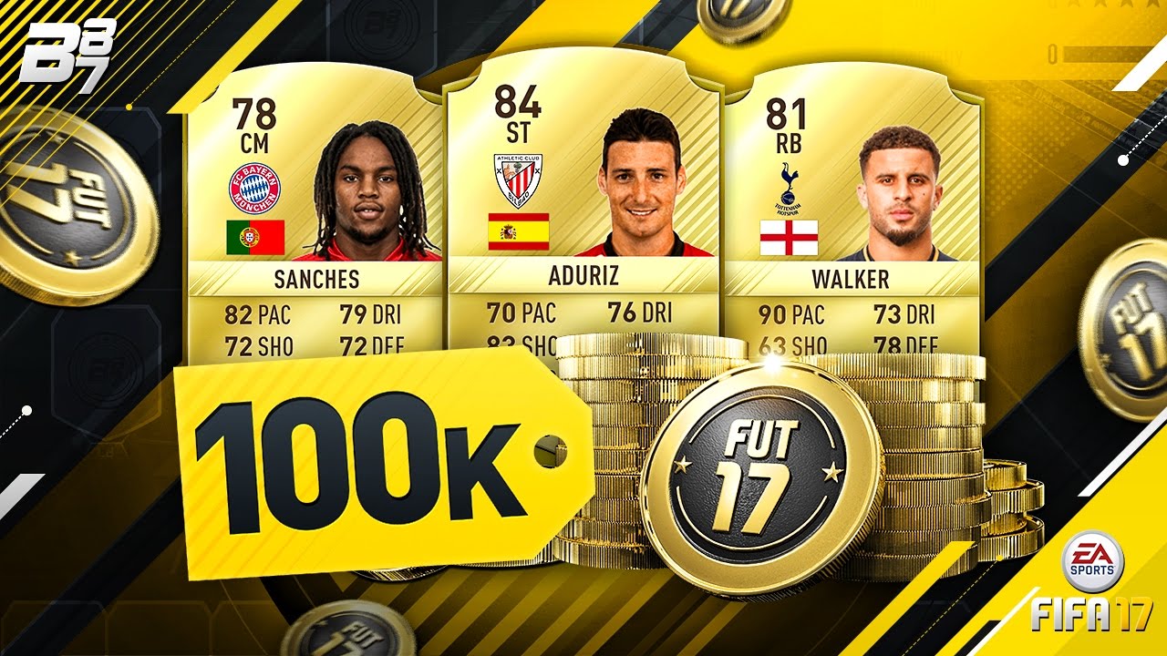 THE 100K SQUAD BUILDER! | FIFA 17 ULTIMATE TEAM