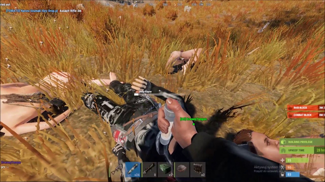 Obrona rajd&oacute;wki #Rust