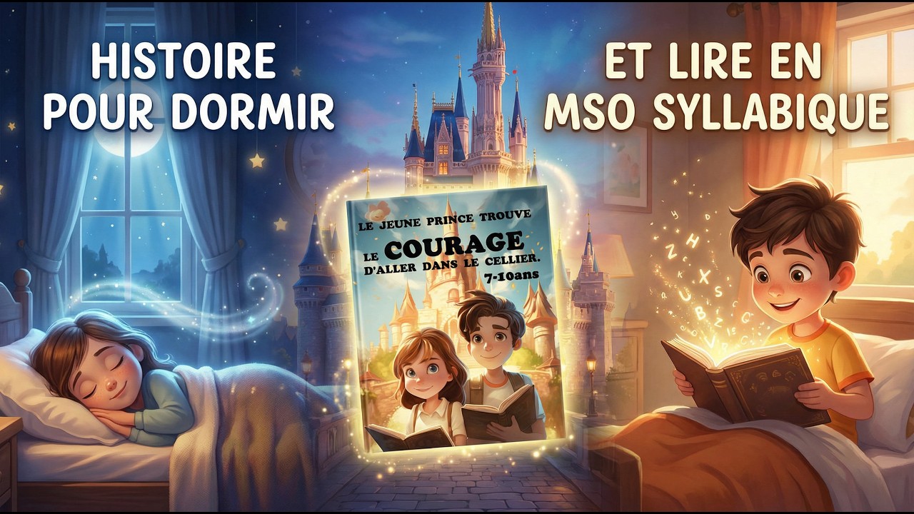 Histoire pour dormir et apprendre à lire | Le prince courageux | MSO