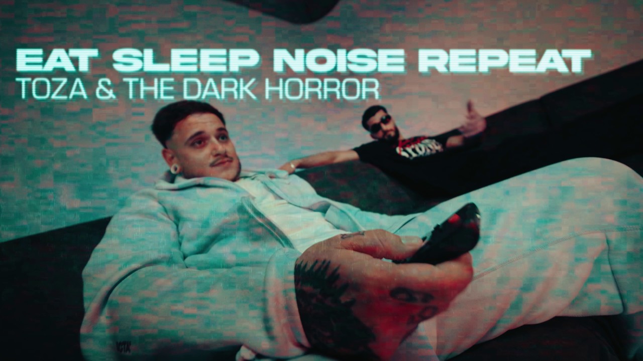 TOZA & The Dark Horror - EAT SLEEP NOISE REPEAT (Official Hardstyle Video)