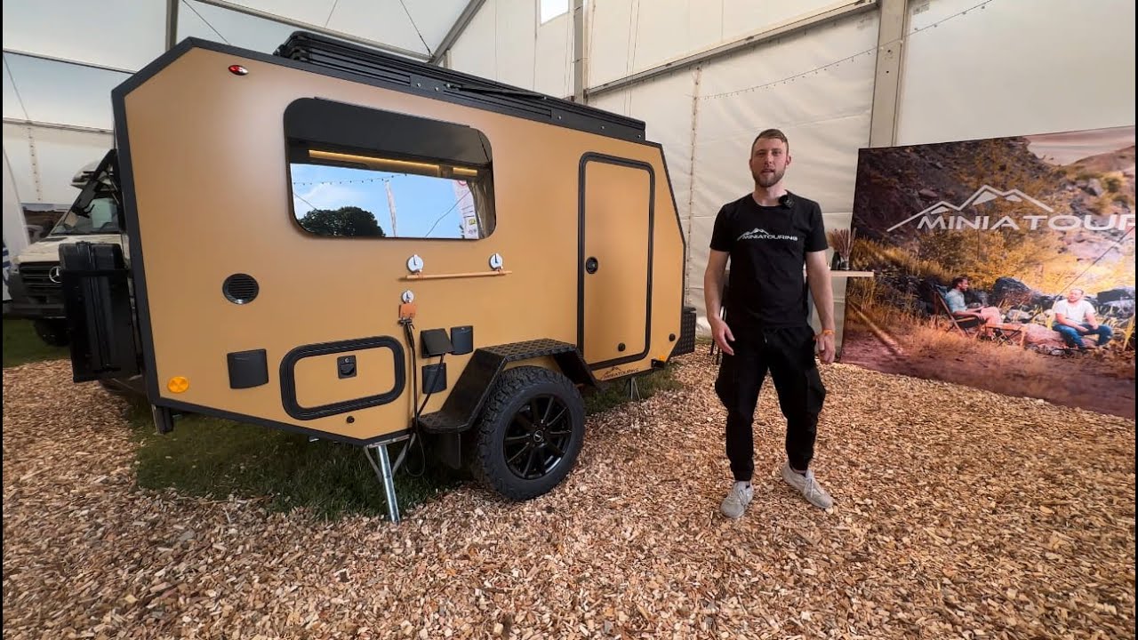 MINIATOURING M23 - kompakter Caravan mit Aufstelldach - Abenteuer und Allrad 2025