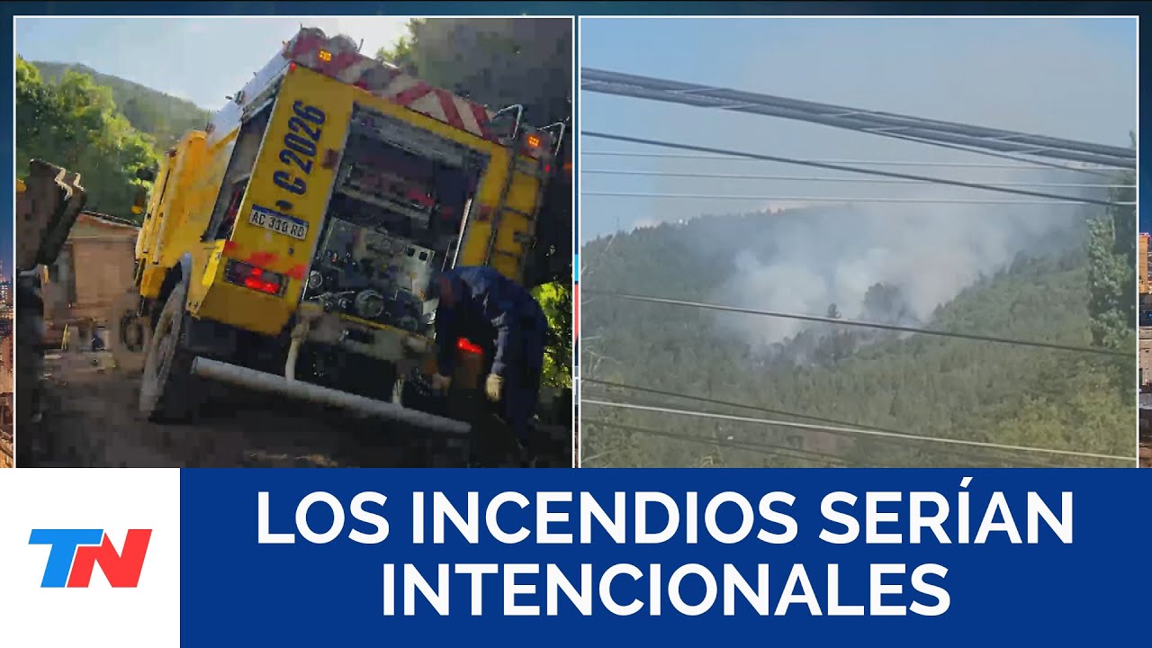 Tres días de incendios forestales en Bariloche