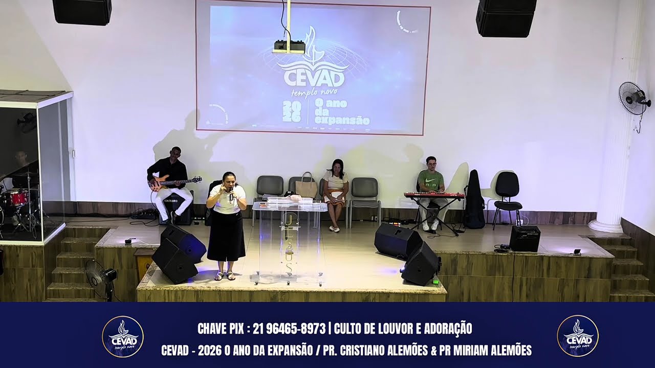 🔥CULTO  DO AVIVAMENTO - CEVAD 2026, O ANO DA EXPANSÃO 🔥