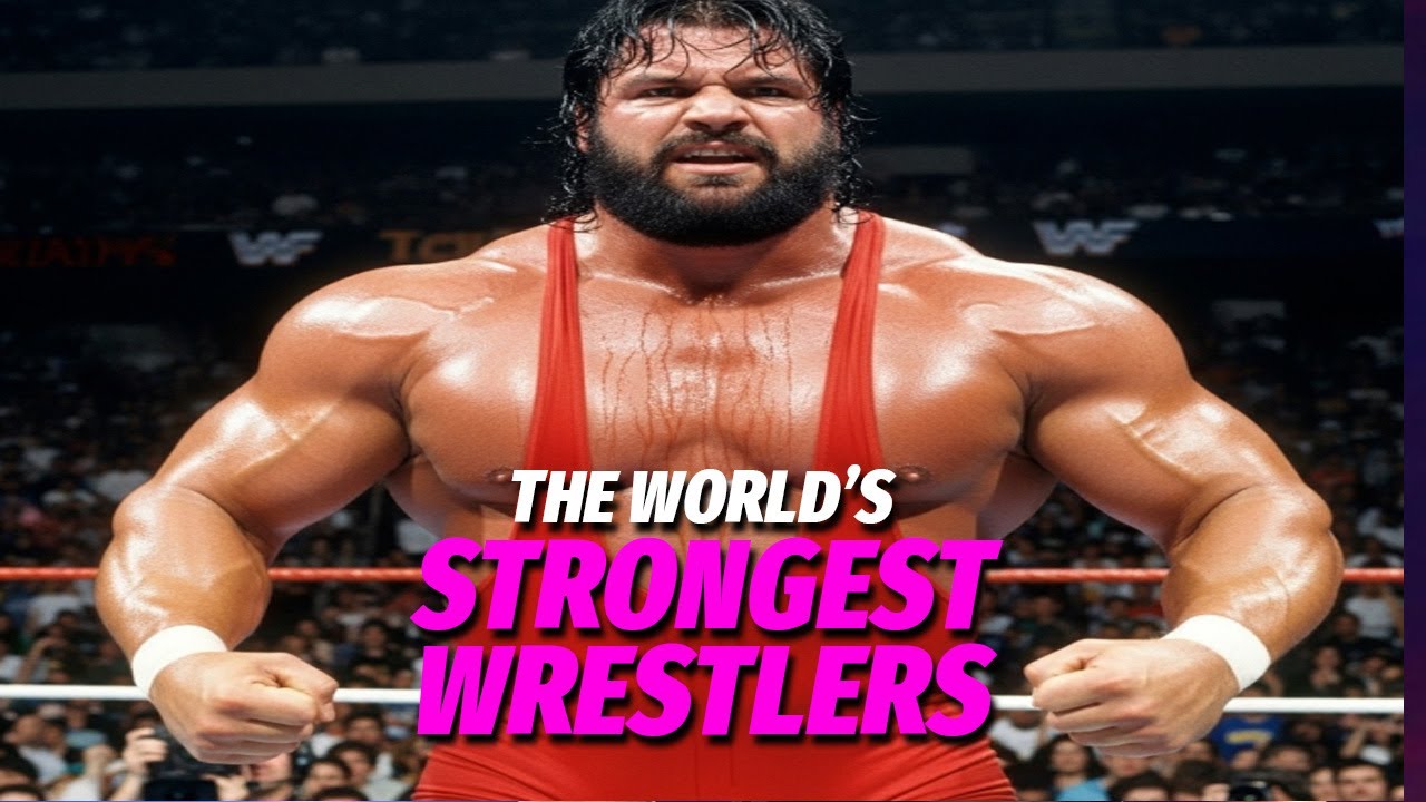 Strongest Men In Wrestling History; Five Bench Press Records! Mark Henry, Ted Ardici, Bill Goldberg