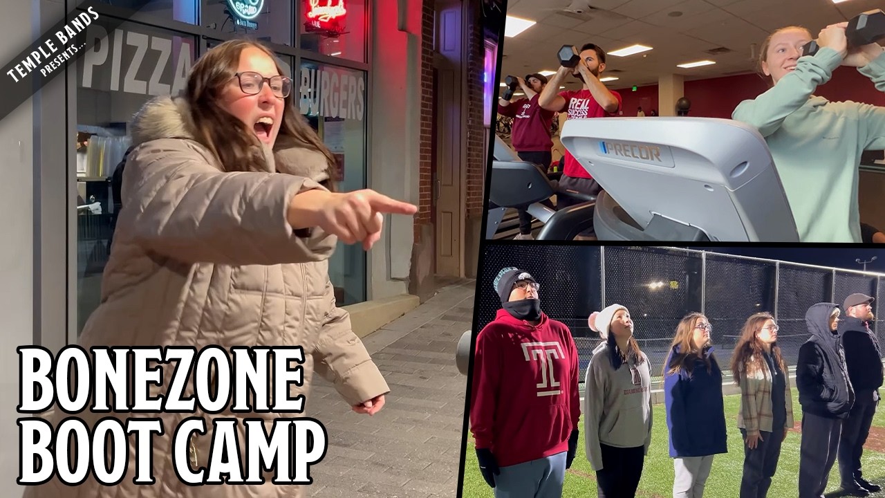 Bonezone Bootcamp / Temple University Diamond Marching Band